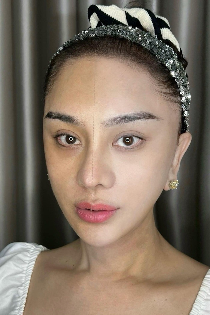 Lâm Khánh Chi khoe cận dung nhan không qua make up. Ảnh: FBNV Lâm Khánh Chi khoe cận dung nhan không qua make up. Ảnh: FBNV