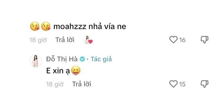 Đỗ Thị Hà tích cực 'xin vía' cưới xin. Ảnh: Chụp màn hình Đỗ Thị Hà tích cực 'xin vía' cưới xin. Ảnh: Chụp màn hình
