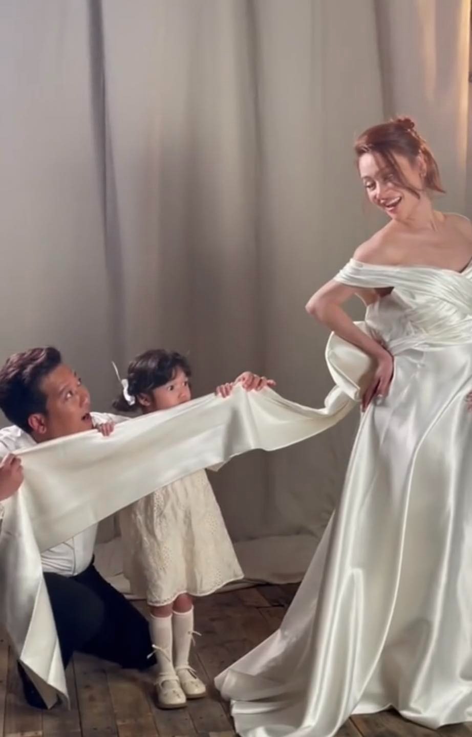 Dung mạo xinh xắn của con gái Trường Giang và Nhã Phương - Ảnh 1