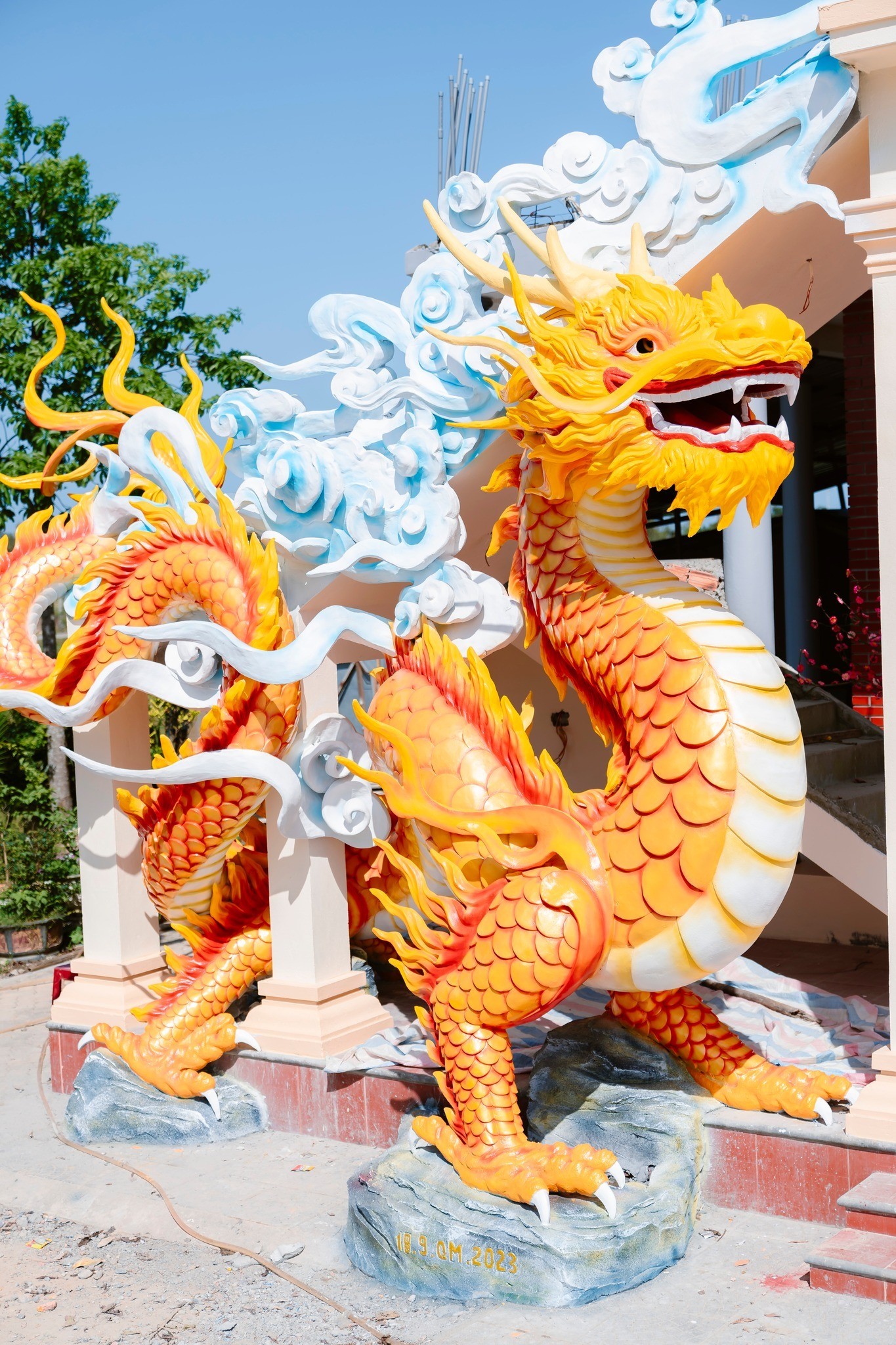 Linh vật rồng tại Quảng Trị. Ảnh: Fanpage Quảng Trị Linh vật rồng tại Quảng Trị. Ảnh: Fanpage Quảng Trị