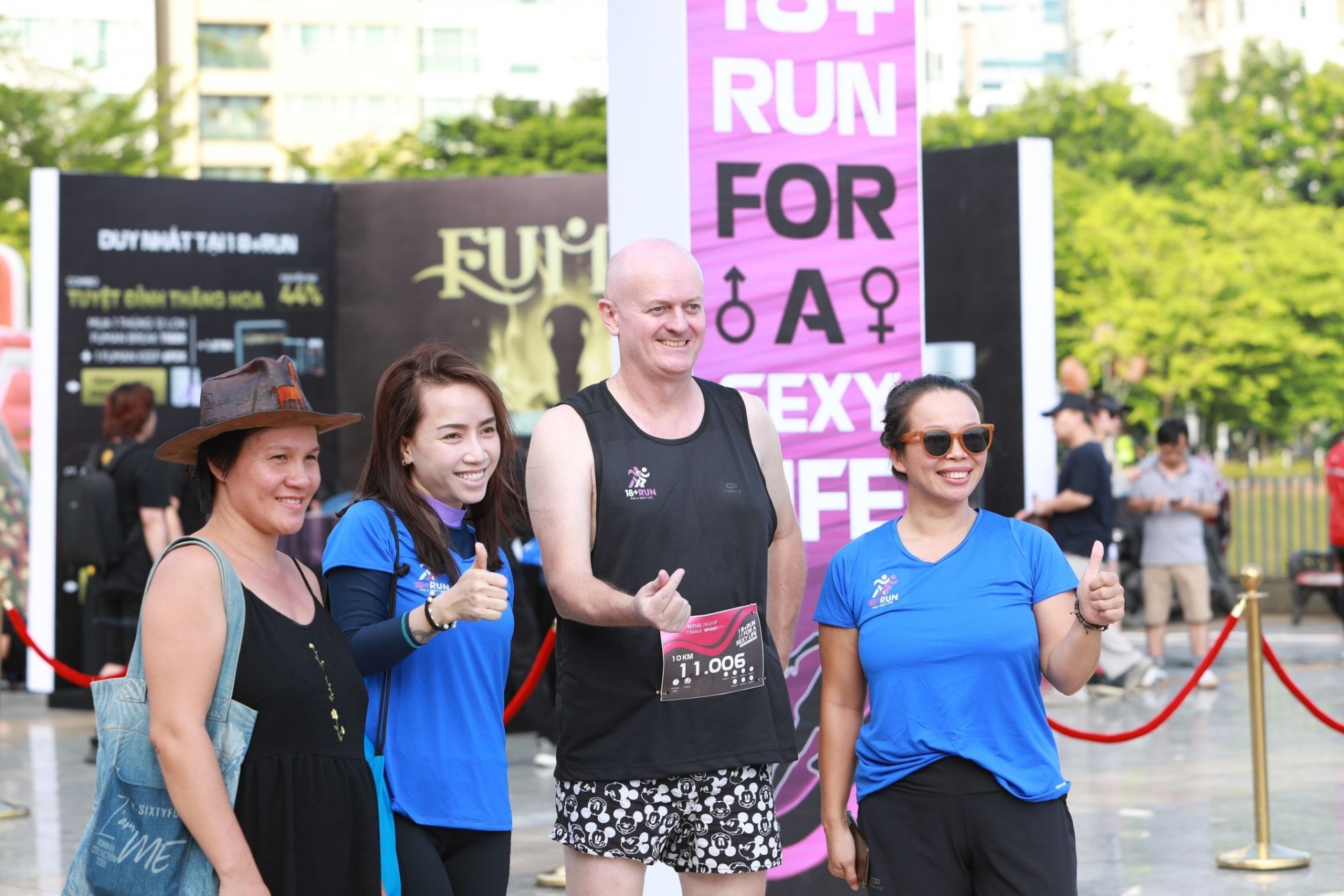 Runner Steve Raymond Parsons (đến từ Mỹ).