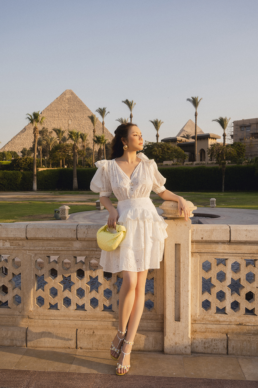 Lý Nhã Kỳ cùng siêu mẫu Naomi Campbell là khách VIP tại sự kiện của công chúa Ả Rập