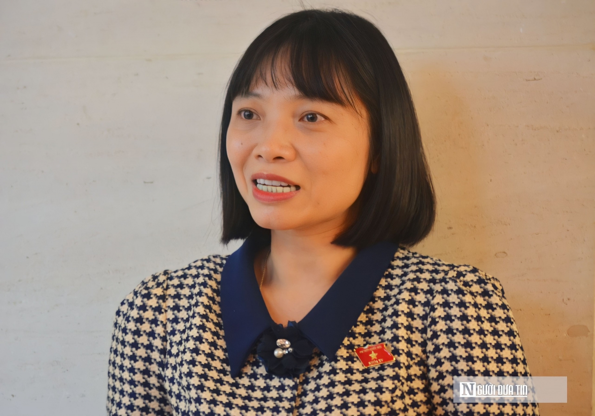 ĐBQH Nguyễn Thị Việt Nga cho rằng việc công bố hết dịch Covid-19 cần nghiên cứu kỹ lưỡng (Ảnh: Hoàng Bích).