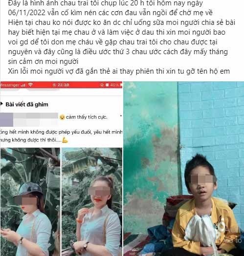 Bé trai 5 tuổi mắc bệnh hiểm nghèo chỉ mong mẹ về ôm con: Tâm nguyện cuối cùng đã được hoàn thành