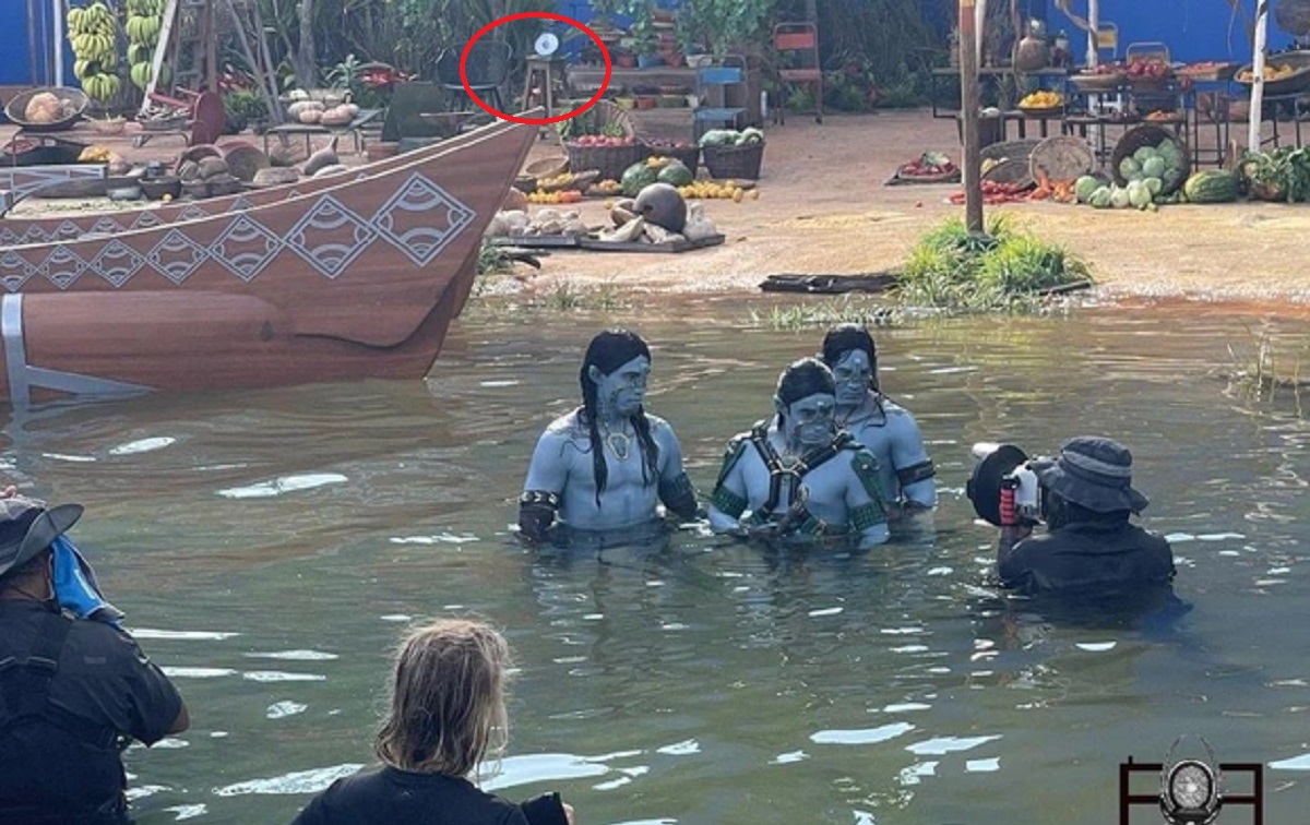 Không ít khán giả Việt cho rằng đây không phải chiếc cân bình thường, mà đó là loại cân Nhơn Hoà màu xanh lá nổi tiếng trong văn hoá và đời sống sinh hoạt của người Việt.