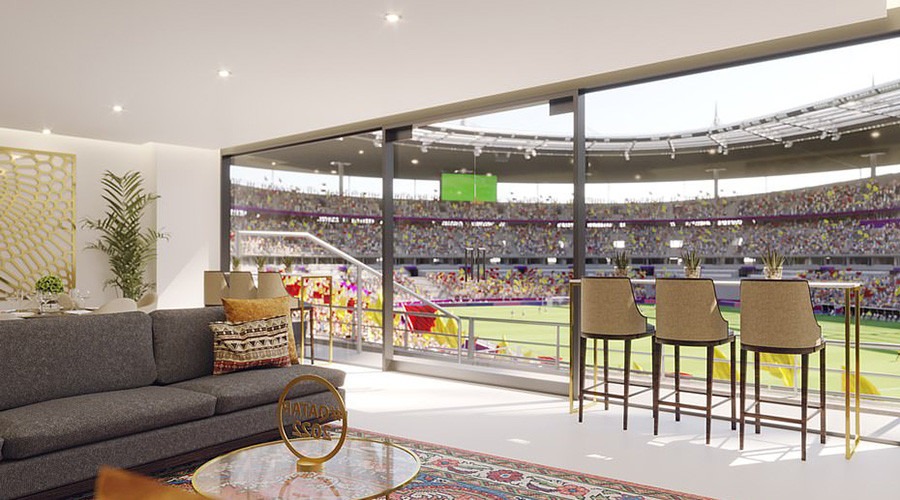 Điểm nổi bật của các phòng chờ sang trọng là khách hàng sẽ được phục vụ các bữa ăn trực tiếp từ đầu bếp, đồ uống đặt làm riêng, không gian được trang trí xa hoa và tầm nhìn thoáng đãng xuống sân.