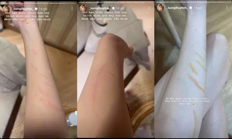 Đỗ Thị Hà gặp sự cố trên sàn diễn thời trang, nét sượng sùng hiện rõ trên gương mặt