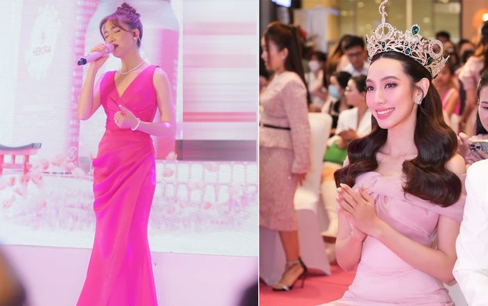 Video: Thuỳ Tiên đích thực là một fan girls chính hiệu của Hoà Minzy, biểu cảm khi xem 'mẹ chồng' hát gây chú ý - Ảnh 1