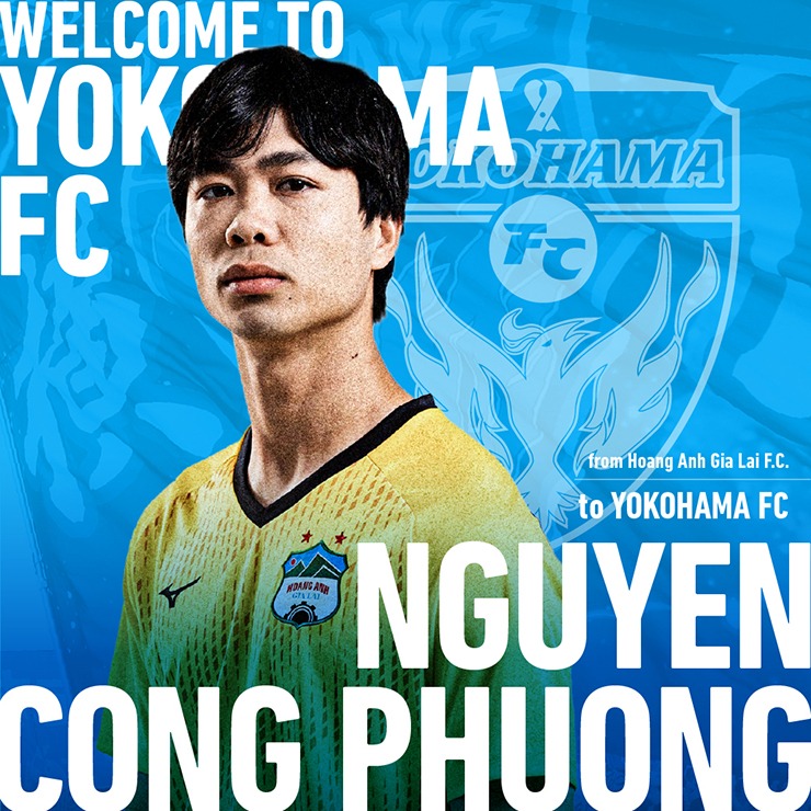Theo nhiều nguồn tin, Công Phượng sẽ kí hợp đồng có thời hạn 3 năm với Yokohama FC. Trước đó, anh đã xin bầu Đức không gia hạn hợp đồng ở HAGL để thêm một lần xuất ngoại.