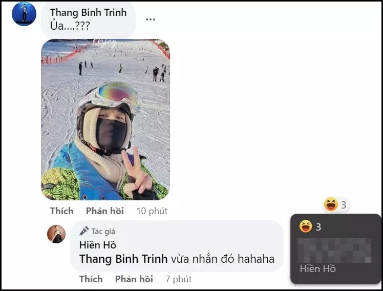 Màn tương tác của 2 ca sĩ. Màn tương tác của 2 ca sĩ.