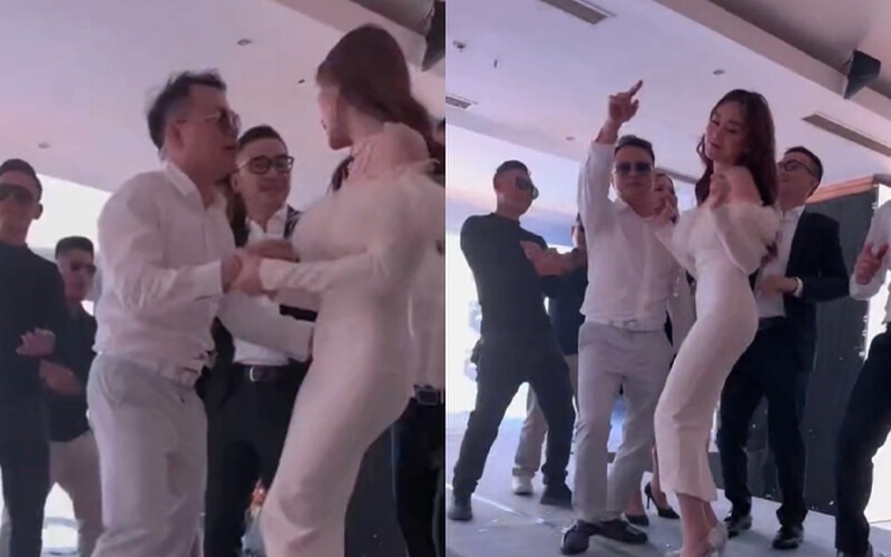 Trước khi tung MV, khoảnh khắc shark Bình - Phương Oanh nhún nhảy nhận về không ít những ý kiến trái chiều trên MXH. Trước khi tung MV, khoảnh khắc shark Bình - Phương Oanh nhún nhảy nhận về không ít những ý kiến trái chiều trên MXH.