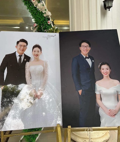 Chuyện thú vị về đám cưới của anh em song sinh cùng tổ chức chung một ngày ở Nghệ An