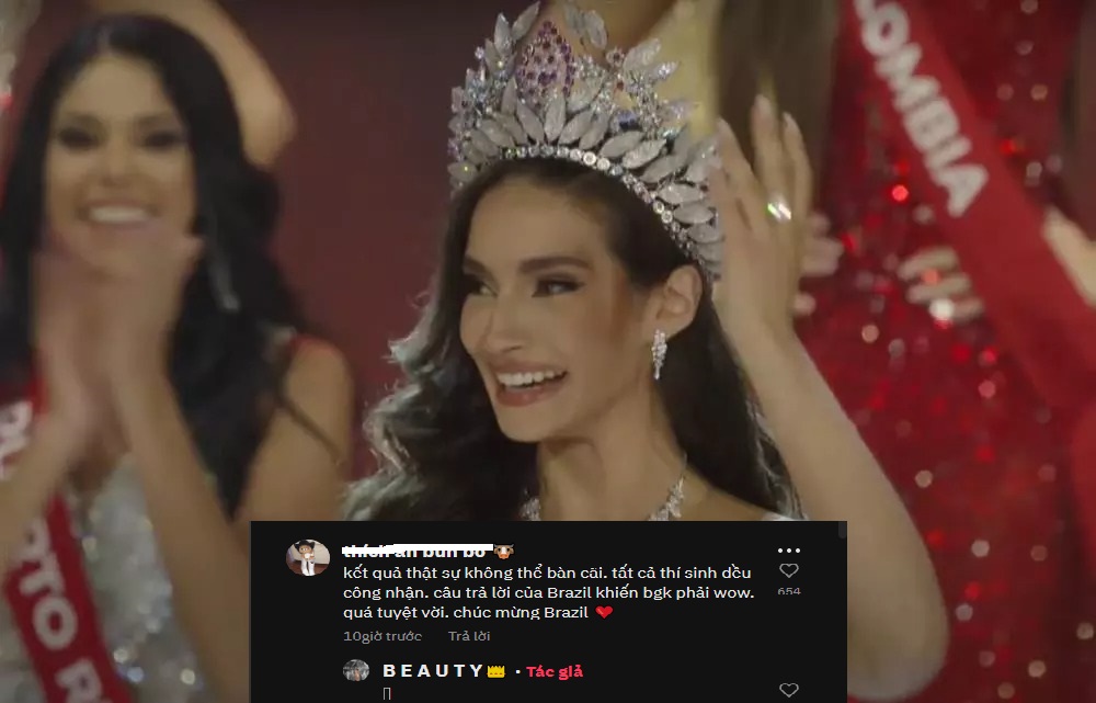 Nhiều người nhận định đây là thành quả xứng đáng của đại diện Brazil, chiến thắng quá thuyết phục...