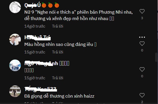 Bình luận từ cư dân mạng.