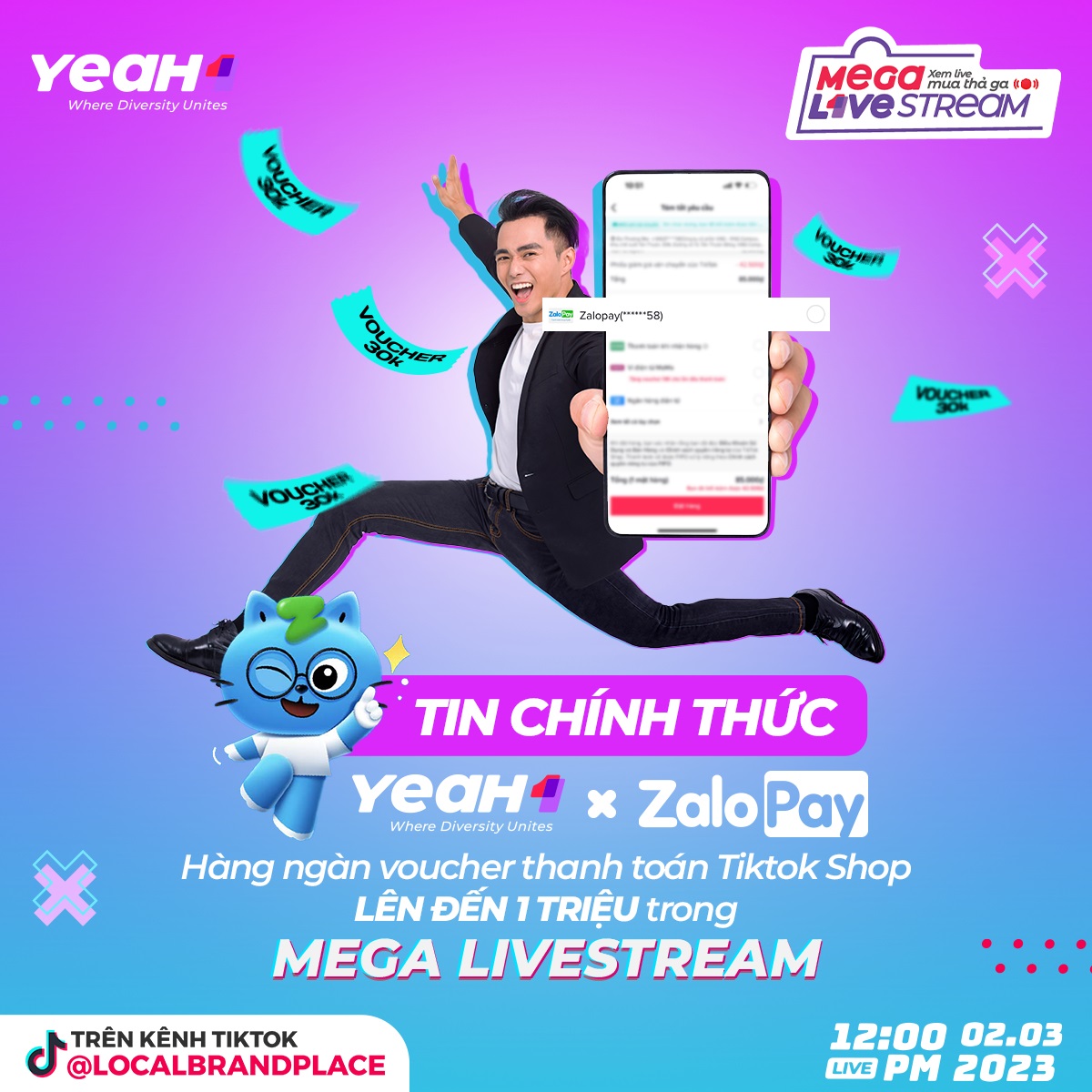Săn “DEAL SHOCK” cùng dàn KOC đình đám trong MEGA LIVESTREAM ngày 02/03 - Ảnh 2 Săn “DEAL SHOCK” cùng dàn KOC đình đám trong MEGA LIVESTREAM ngày 02/03 - Ảnh 2