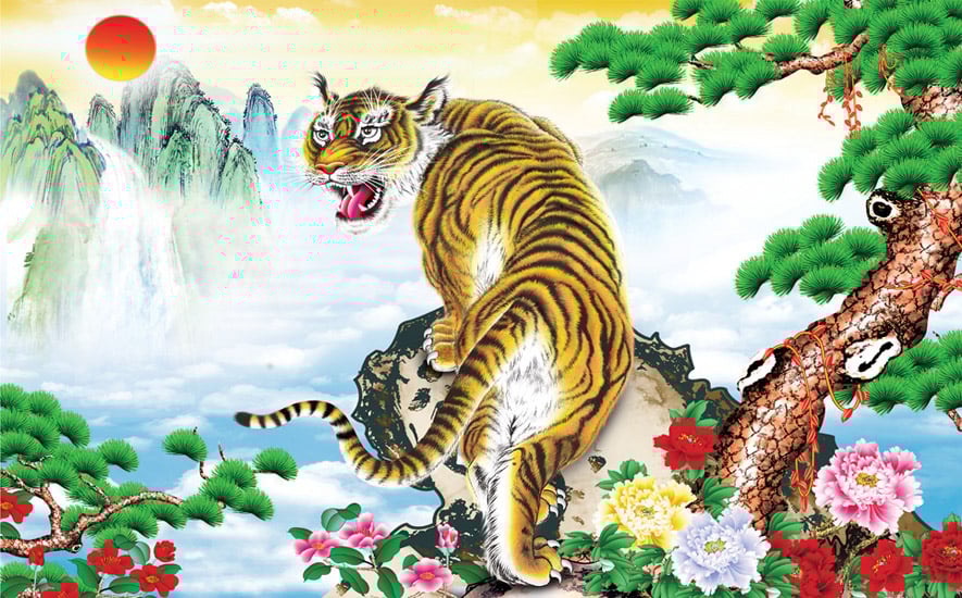 Những lưu ý treo tranh phong thủy trong nhà dịp Tết để tránh điềm dữ