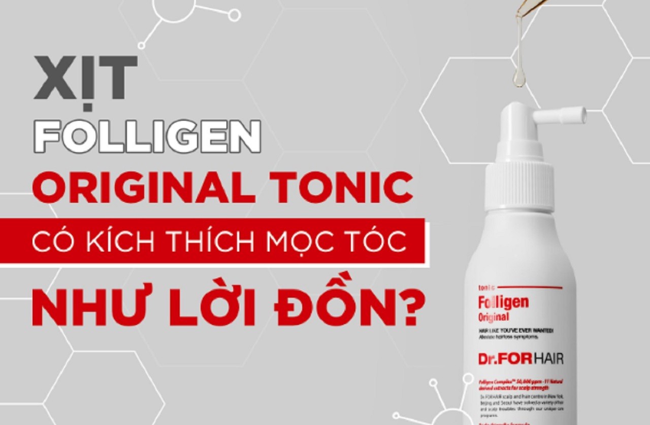 Xịt mọc tóc Folligen Original Tonic có kích thích mọc tóc như lời đồn? 1 Xịt mọc tóc Folligen Original Tonic có kích thích mọc tóc như lời đồn? 1
