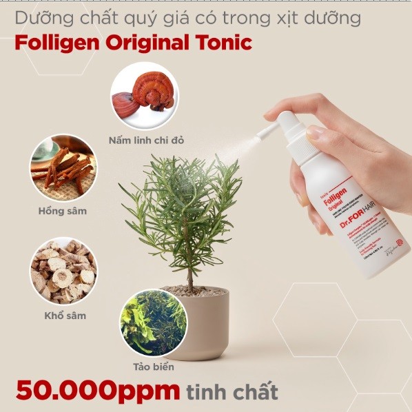 Xịt mọc tóc Folligen Original Tonic có kích thích mọc tóc như lời đồn? 2 Xịt mọc tóc Folligen Original Tonic có kích thích mọc tóc như lời đồn? 2