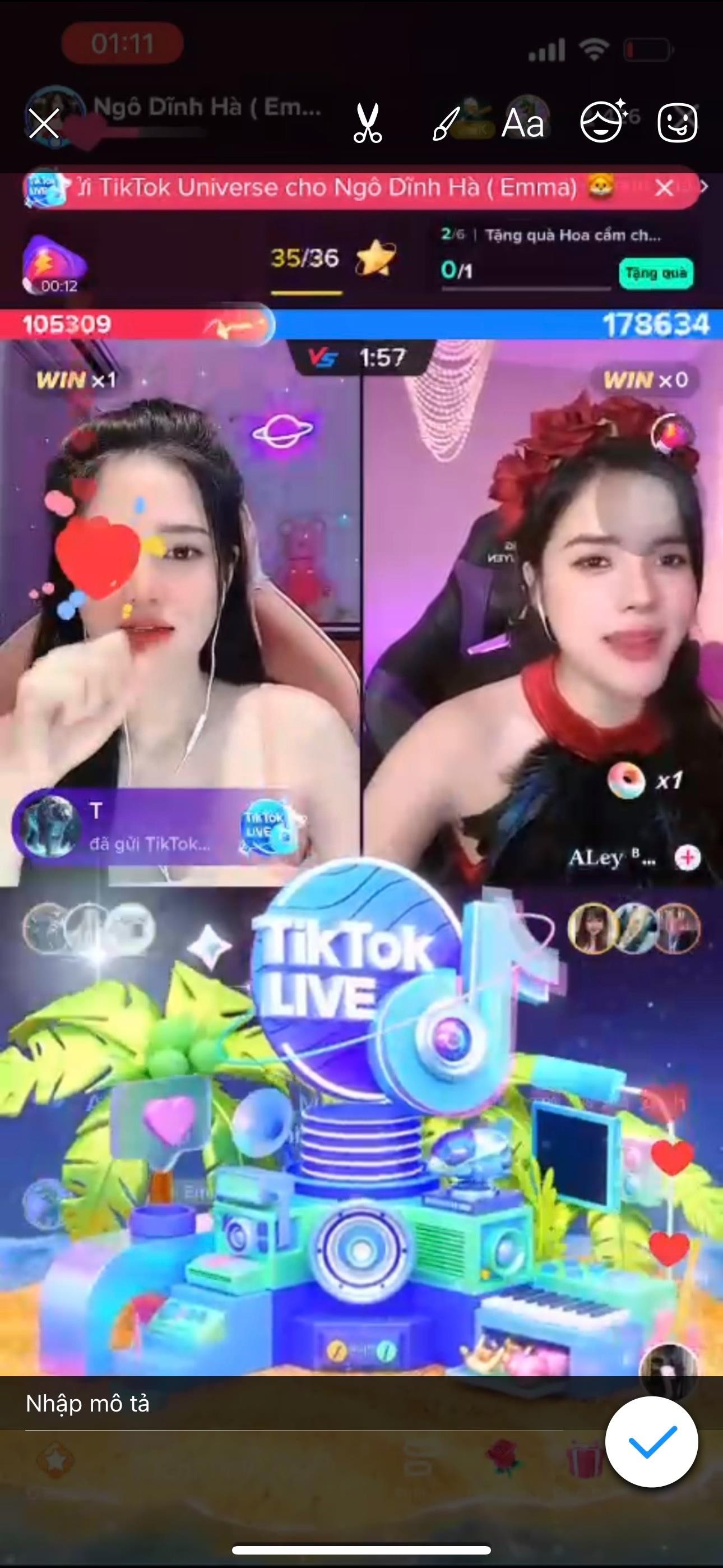 Buổi Livestream đầy cảm xúc của Ngô Dĩnh Hà