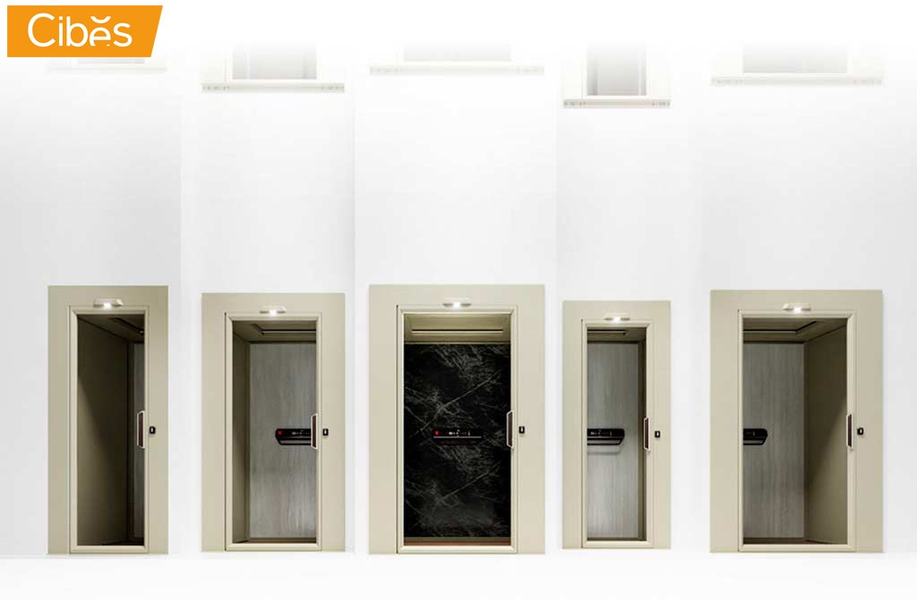 Thang máy Cibes Voyager V70 mang đến cảm giác thanh lịch, nhẹ nhàng