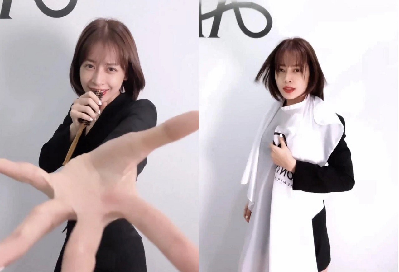 Chi Pu xuất hiện với ngoại hình mới, fan nhận xét trẻ ra thêm 10 tuổi - Ảnh 1