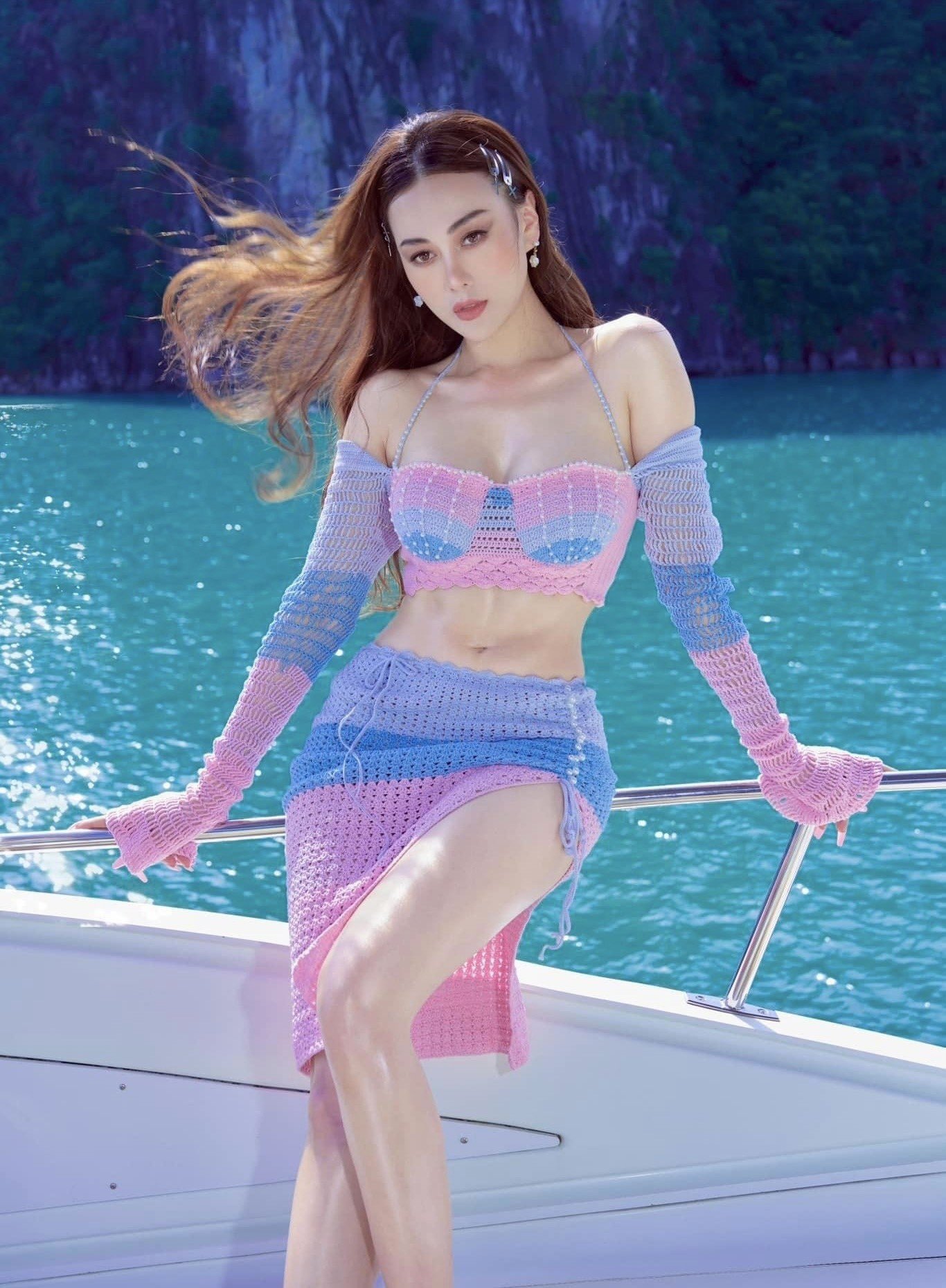 Nhan sắc, vóc dáng nóng bỏng của Phương Oanh ở thời điểm hiện tại (Ảnh: FBNV)