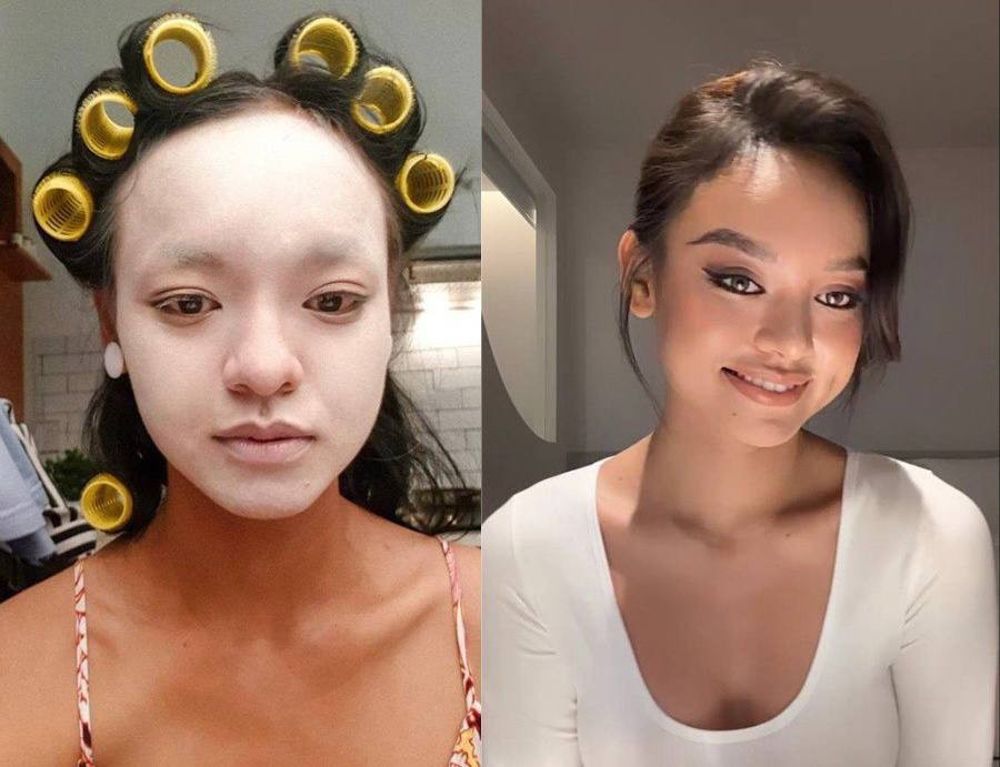 Những thay đổi này khiến tổng thể nhan sắc của Mai Ngô trở nên sắc sảo, xinh đẹp, quyến rũ hơn. Những thay đổi này khiến tổng thể nhan sắc của Mai Ngô trở nên sắc sảo, xinh đẹp, quyến rũ hơn.
