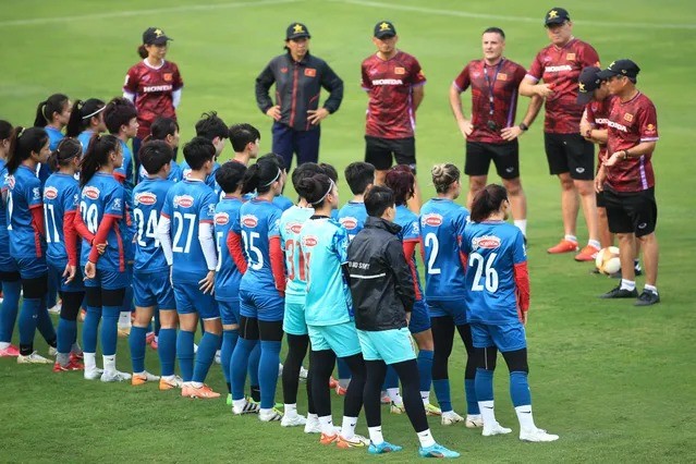 Danh sách 23 cầu thủ tham dự VCK World Cup nữ là những cái tên quen thuộc. Ảnh: VFF Danh sách 23 cầu thủ tham dự VCK World Cup nữ là những cái tên quen thuộc. Ảnh: VFF