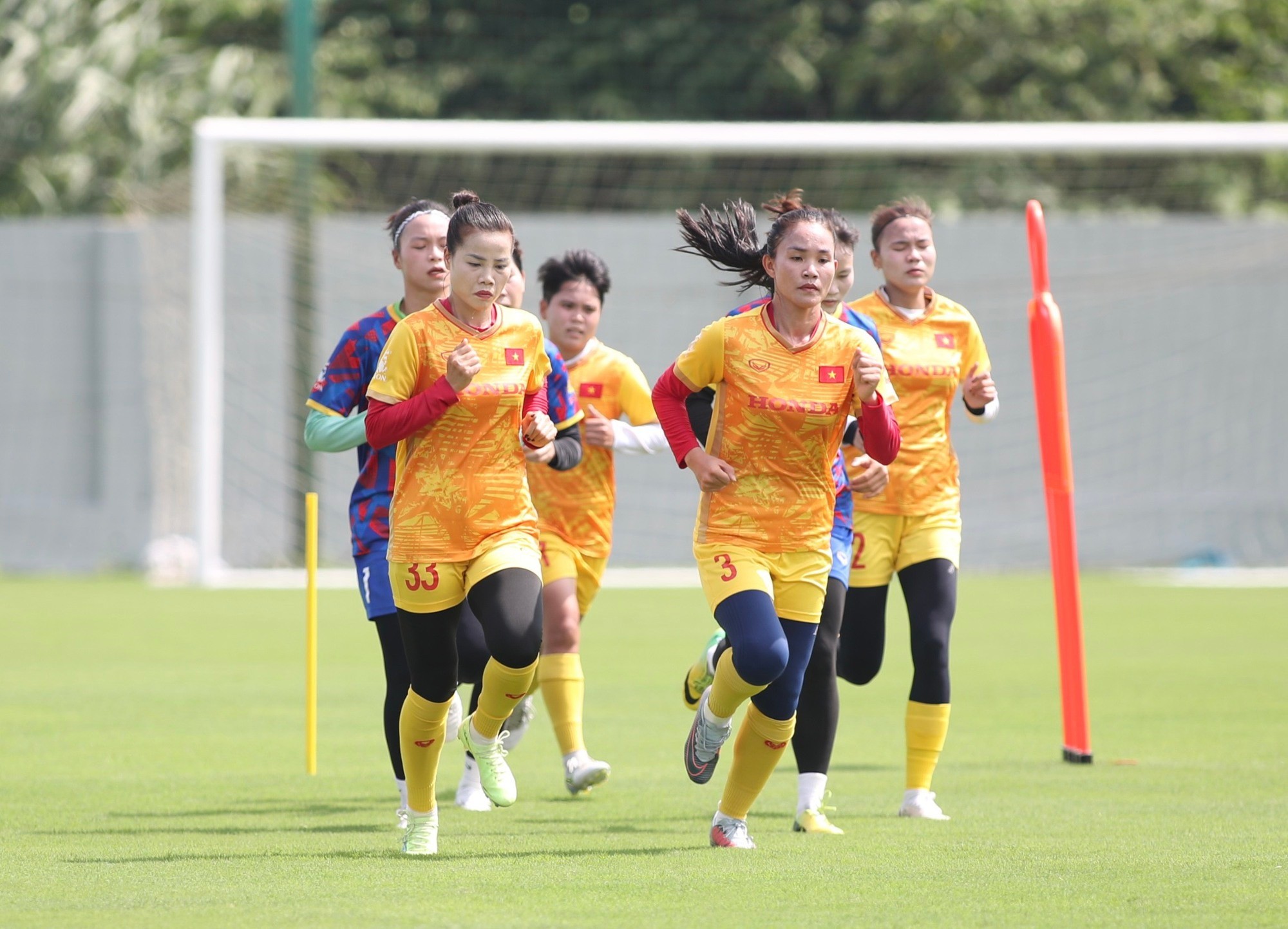 Chương Thị Kiều tích cực tập luyện vào ngày 29/6.