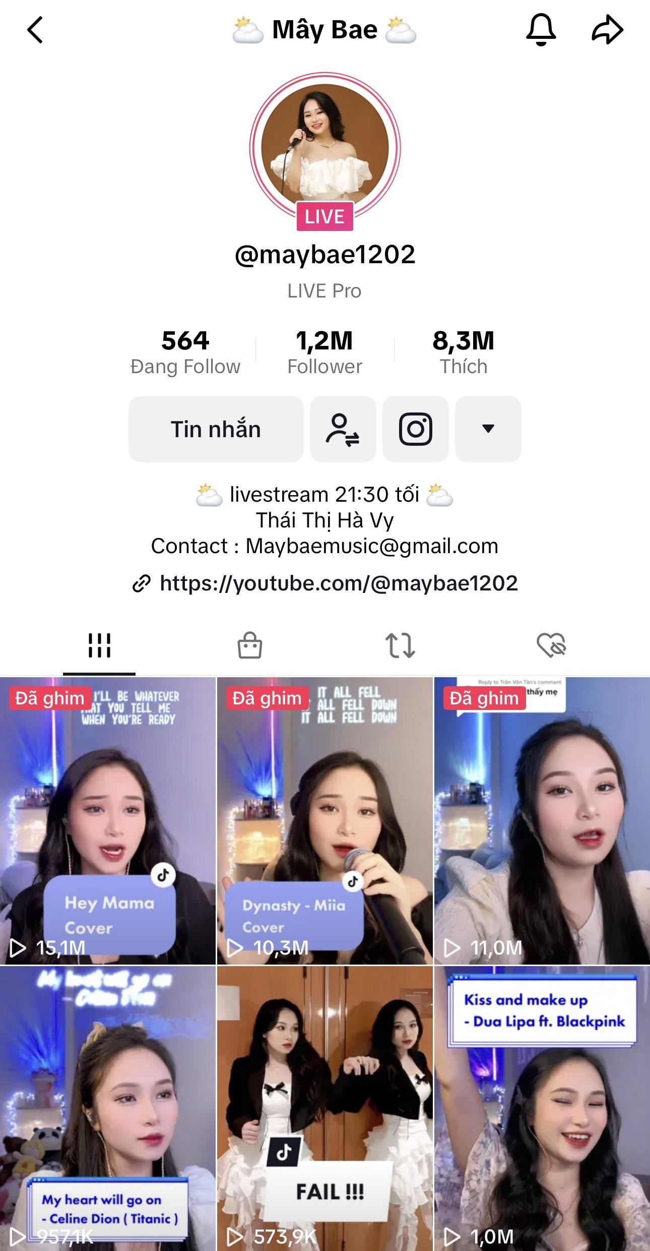 Cô gái nổi tiếng TikTok nhờ những bài Cover US-UK - Ảnh 1