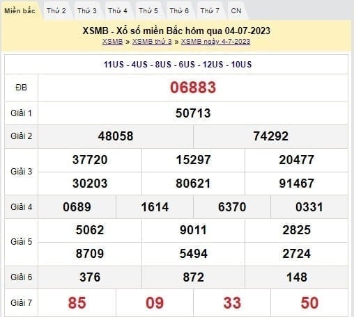 XSMB 11/7 - Kết quả xổ số miền Bắc thứ 3 ngày 11/7/2023 - Ảnh 3 XSMB 11/7 - Kết quả xổ số miền Bắc thứ 3 ngày 11/7/2023 - Ảnh 3