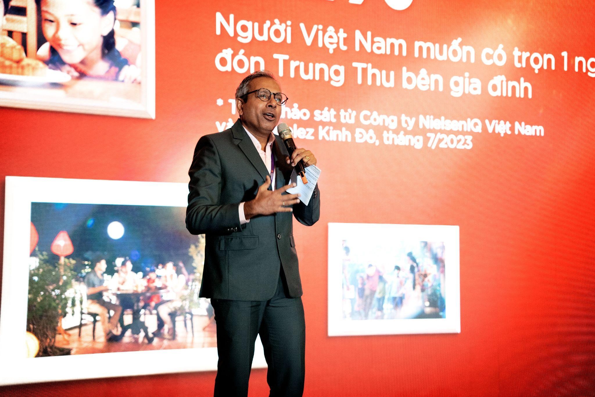 Ông Anil Viswanathan, Tổng giám đốc của Mondelez Kinh Đô Việt Nam Ông Anil Viswanathan, Tổng giám đốc của Mondelez Kinh Đô Việt Nam 