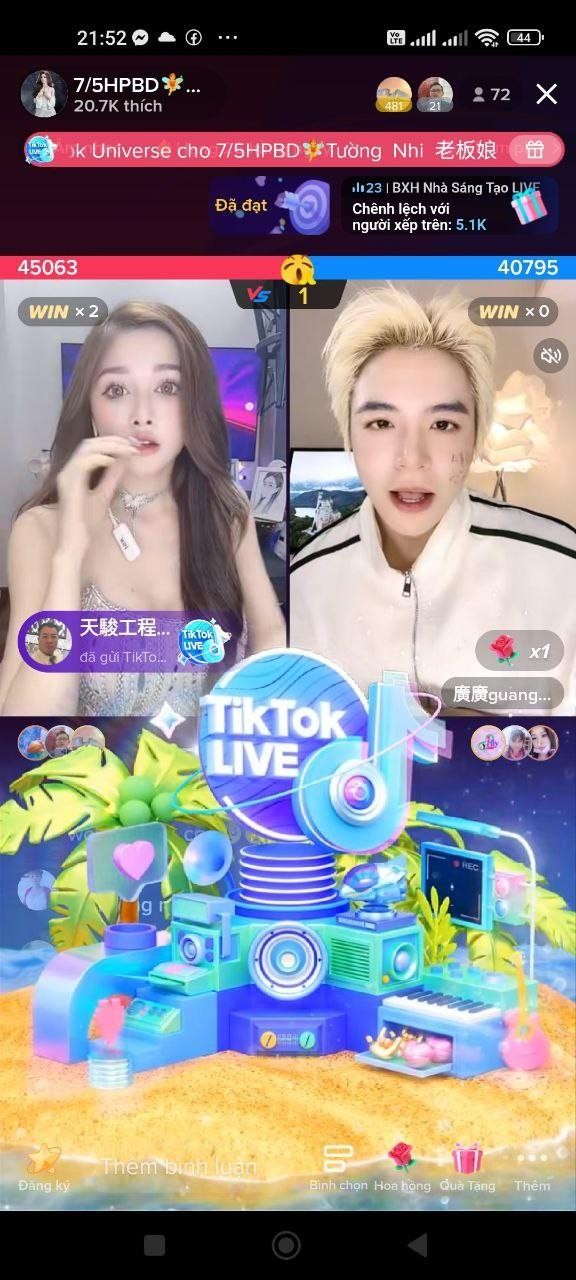 Nhận được nhiều sự ủng hộ từ User các nước Nhận được nhiều sự ủng hộ từ User các nước