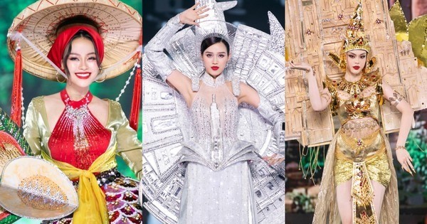 Đỗ Thị Hà trình diễn trang phục Saigon by night. Ảnh: Miss Grand Vietnam Đỗ Thị Hà trình diễn trang phục Saigon by night. Ảnh: Miss Grand Vietnam