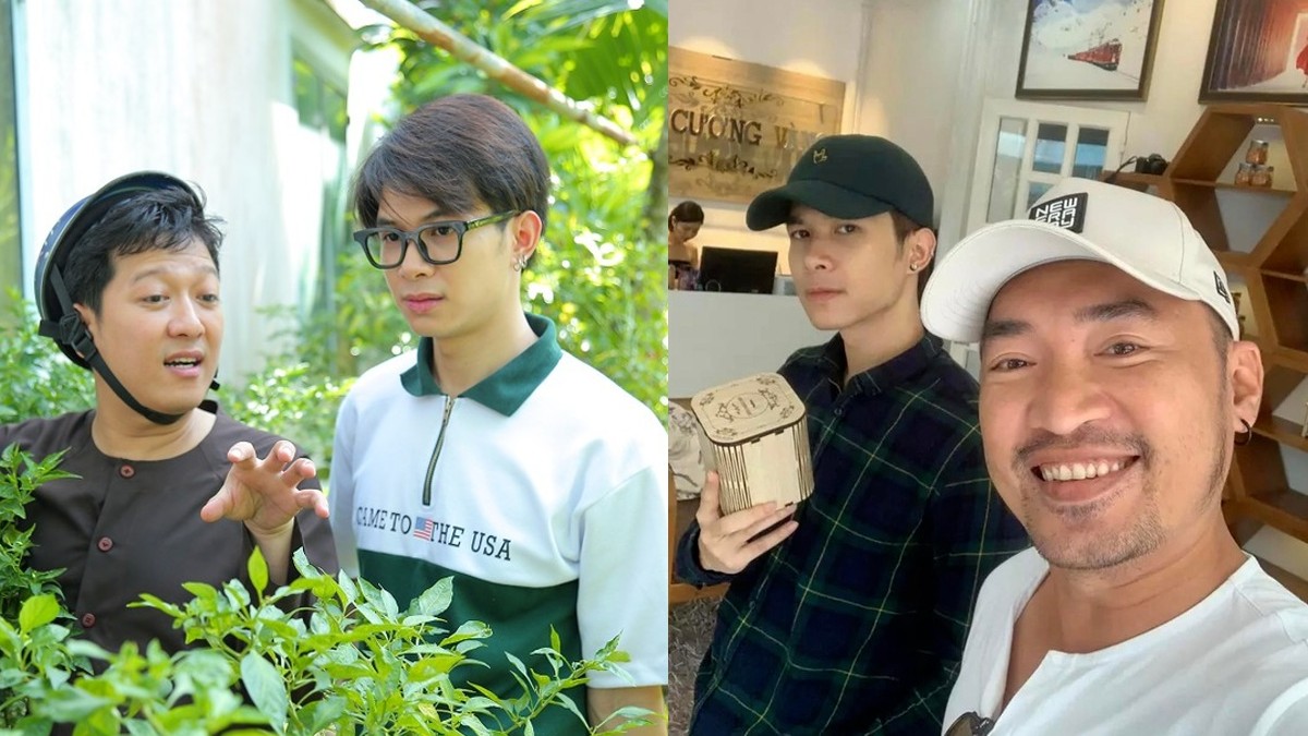 Trường Giang - Tiến Luật có mối quan hệ thân thiết với Anh Tú nên đưa cho 'đàn em' những lời khuyên trước khi bước vào bể khổ (Ảnh: Internet)