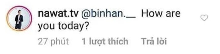 Ngài Nawat từng hỏi thăm Bình An (Ảnh: Chụp màn hình) Ngài Nawat từng hỏi thăm Bình An (Ảnh: Chụp màn hình)