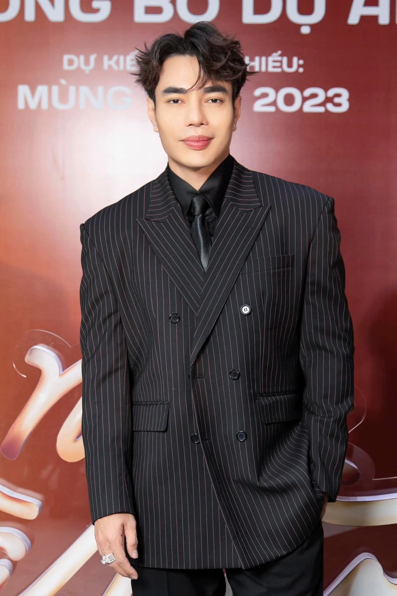 Lê Dương Bảo Lâm xuất hiện tại Họp báo của Trấn Thành (Ảnh: Internet)