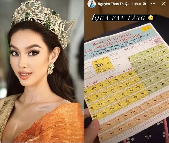 Fan tặng cho Thùy Tiên nhiều món quà 'cực độc' (Ảnh: Chụp màn hình) Fan tặng cho Thùy Tiên nhiều món quà 'cực độc' (Ảnh: Chụp màn hình)
