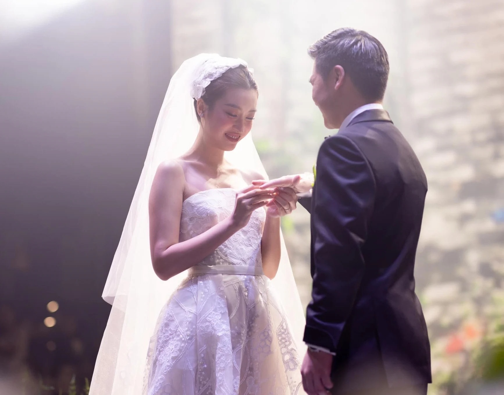 Đám cưới của Hoa hậu Đỗ Mỹ Linh và thiếu gia Đỗ Vinh Quang được diễn ra vào cuối tháng 10 tại Hà Nội (Ảnh: Internet)