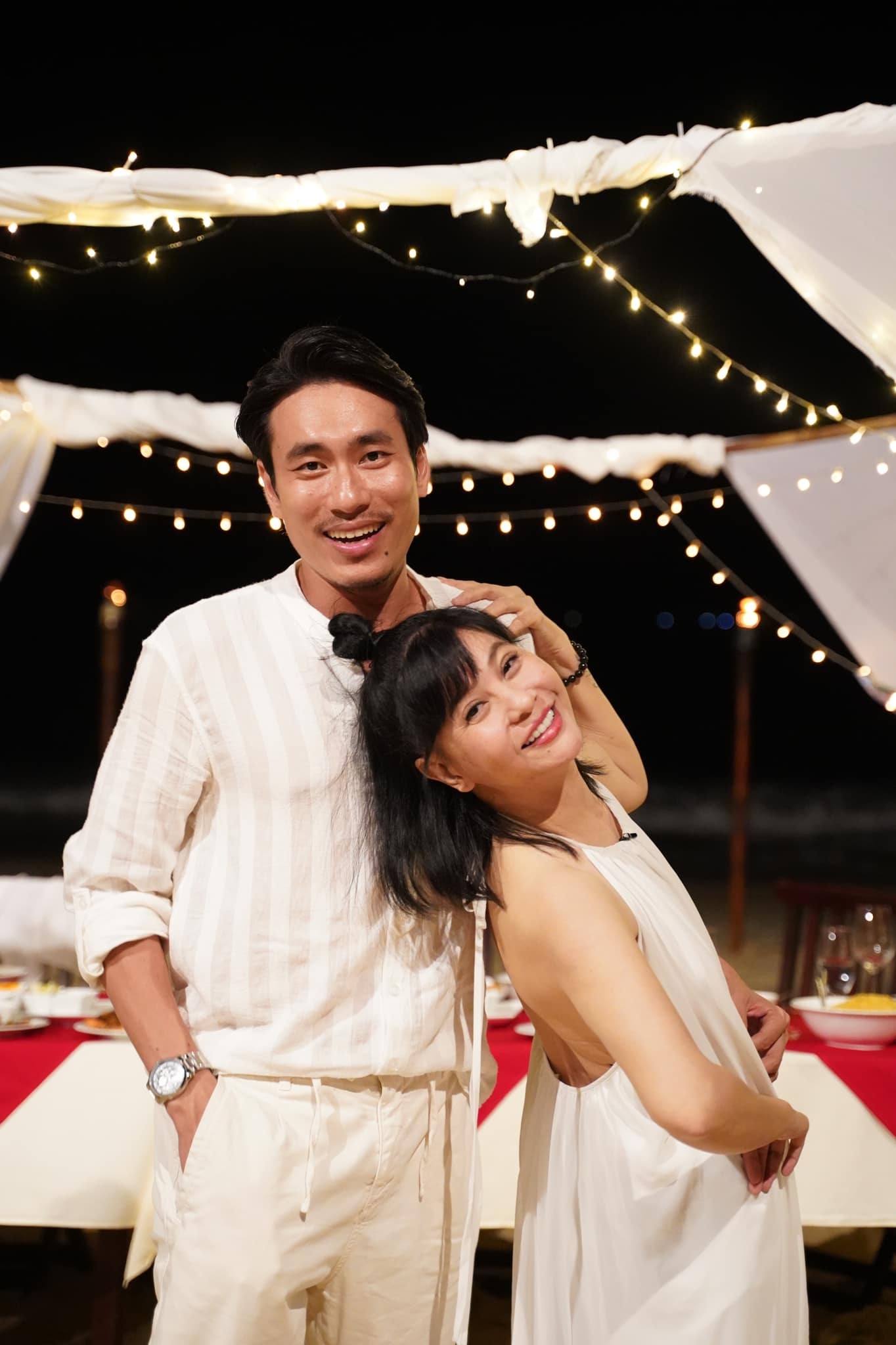 Cát Phượng - Kiều Minh Tuấn là cặp chị em khiến nhiều người chú ý. Song đến tháng 5, nữ diễn viên 7X bất ngờ xác nhận chia tay gây xôn xao dư luận (Ảnh: FBNV)