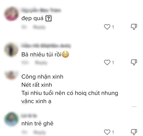 Lâm Khánh Chi được khen ngợi phía dưới đoạn clip (Ảnh: Chụp màn hình)