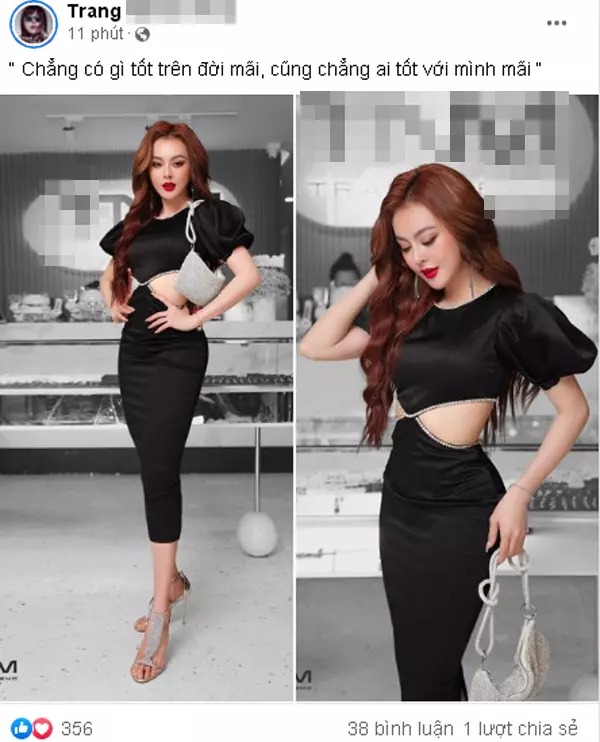 Trang Nemo đăng kèm ảnh lên đồ lồng lộn cùng câu triết lý (Ảnh: Chụp màn hình) Trang Nemo đăng kèm ảnh lên đồ lồng lộn cùng câu triết lý (Ảnh: Chụp màn hình)