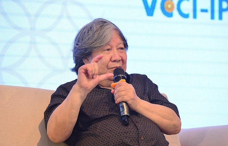 Giáo sư sử học Lê Văn Lan.