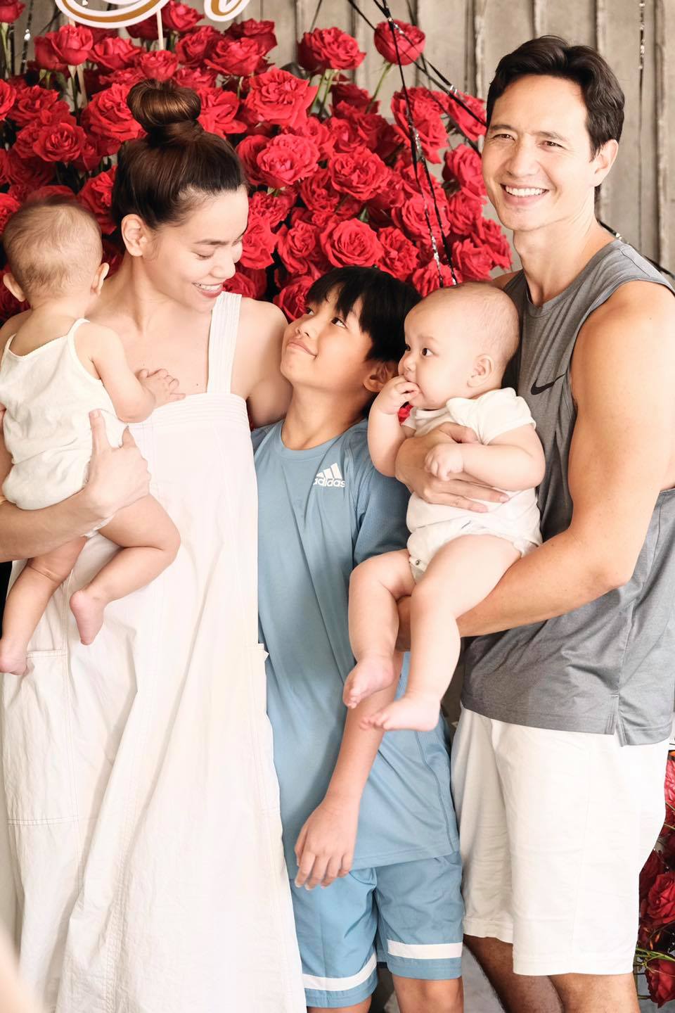 Gia đình nhỏ của Hồ Ngọc Hà - Kim Lý luôn nhận được sự quan tâm lớn từ phía công chúng (Ảnh: FBNV)