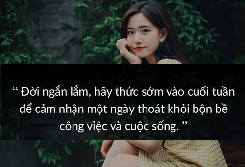 STT cuối tuần thả thính