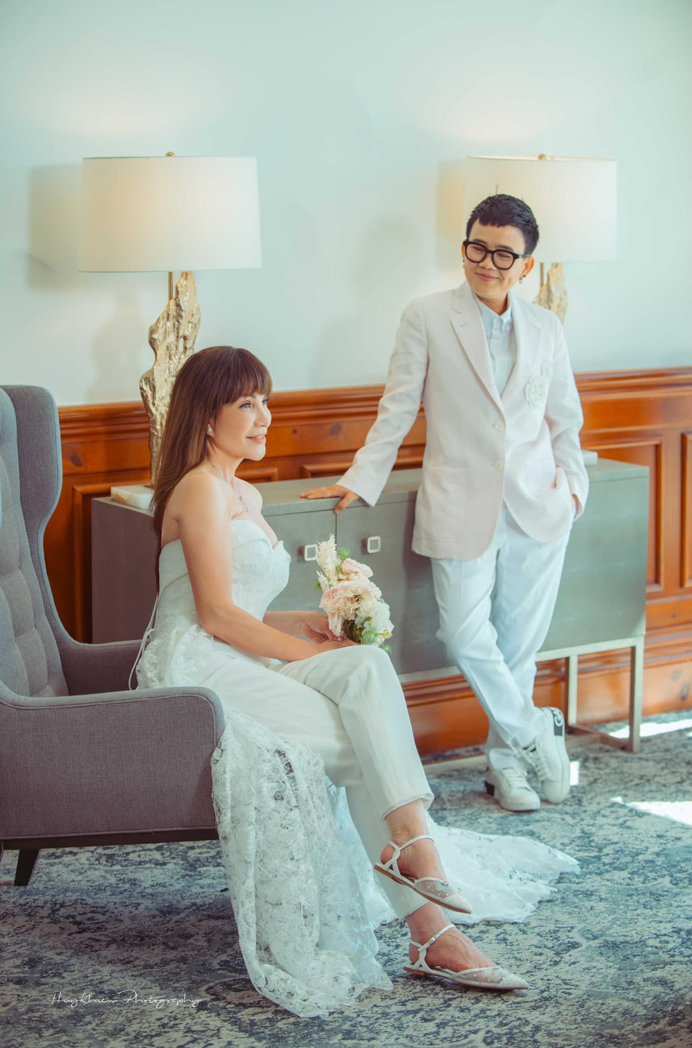Phương Uyên - Thanh Hà đang tận hưởng cuộc sống hôn nhân khiến nhiều người chú ý (Ảnh: FBNV) Phương Uyên - Thanh Hà đang tận hưởng cuộc sống hôn nhân khiến nhiều người chú ý (Ảnh: FBNV)