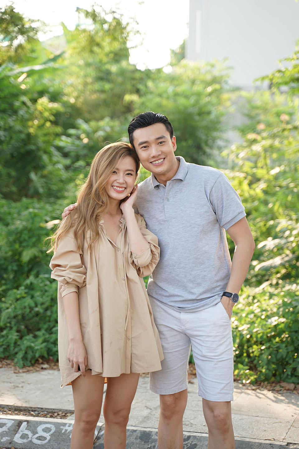 Quốc Trường - Midu liên tục được 'đẩy thuyền' song người trong cuộc phủ nhận chuyện tình cảm (Ảnh: FBNV)