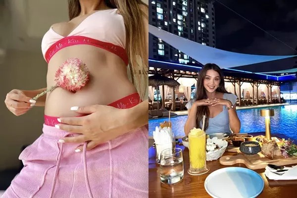 Trong suốt thời gian thai kỳ, vợ Tây của Bùi Tiến Dũng được nhận xét vẫn giữ được phong độ nhan sắc (Ảnh: Internet) Trong suốt thời gian thai kỳ, vợ Tây của Bùi Tiến Dũng được nhận xét vẫn giữ được phong độ nhan sắc (Ảnh: Internet)