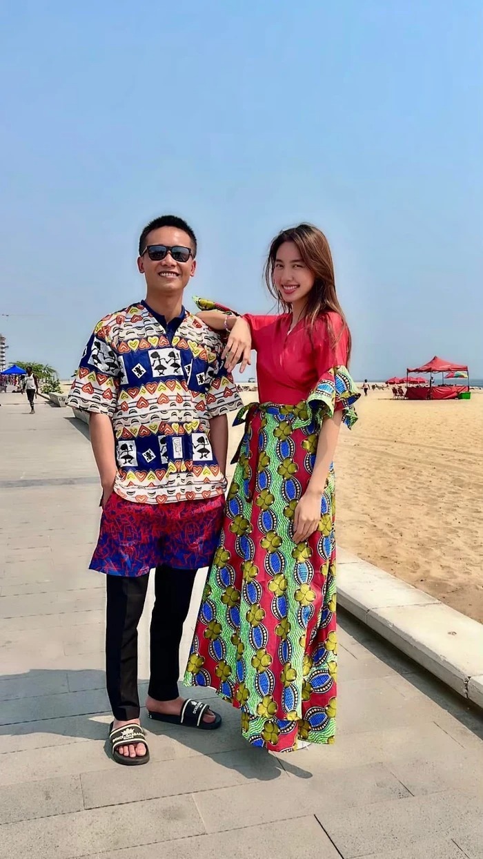 Hoa hậu Thùy Tiên - Quang Linh Vlogs thời gian qua liên tục được 'đẩy thuyền' (Ảnh: FBNV) Hoa hậu Thùy Tiên - Quang Linh Vlogs thời gian qua liên tục được 'đẩy thuyền' (Ảnh: FBNV)
