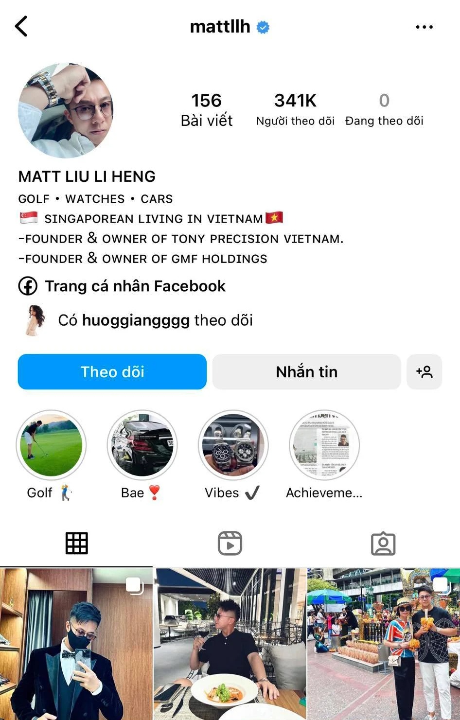 Mặc dù bị Matt Liu unfollow nhưng Hương Giang vẫn dành sự theo dõi từ xa (Ảnh: Chụp màn hình) Mặc dù bị Matt Liu unfollow nhưng Hương Giang vẫn dành sự theo dõi từ xa (Ảnh: Chụp màn hình)